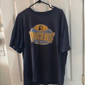 NBA Blue and Gold Pacers Men's Shirt
